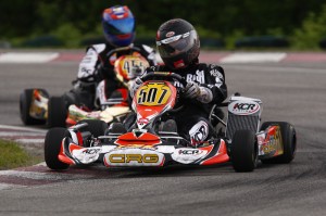 DD2 Masters pilot Dany St-Hilaire scored his second victory in 2013 Coupe du Quebec action (Photo: PSL Karting)
