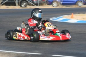 Payton Durrant has been successful out west, and travels east in search of a Micro Max title (Photo: Sean Buur - Go Racing Magazine)