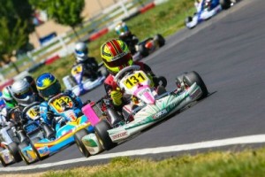 Oregon driver Sting Ray Robb has his sites on the Mini Max title (Photo: Sean Buur - Can-Am Karting Challenge)