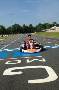 Michael Benyahia claims a podium result in Mooresville and will now be part of Team USA at the Rotax Grand Finals (Photo credit: Michael Benyahia Racing)