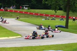 Mark J Fineis (leader) leads the points in a very competitive Yamaha Rookie Sportsman division heading to Pittsburgh (Photo: NCRM)