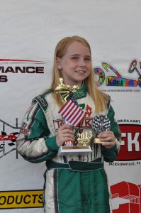 Tony Kart driver Jordan Heffner claimed the 2013 FKCS Rotax Micro Max championship (Photo: Brad Sanders)