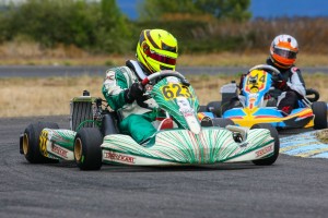 With two more victories on the season, Dayna Ward locked up the Masters Max title (Photo: Sean Buur / Can-Am Karting Challenge)