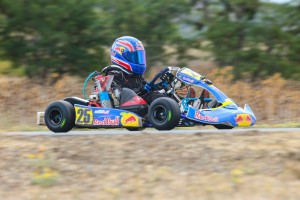 Max Wright doubled up in Micro Max to score a trip to the Invitational and the series championship (Photo: Sean Buur / Can-Am Karting Challenge)
