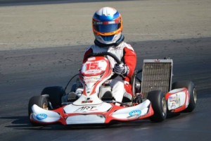 Andrew Wiener led the entire TaG Senior main event for his first win of the season (Photo: Joe Stalker - LAKC)