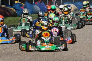 Kyle Kalish is among the seven drivers leading in the championship chases, heading into the USPKS series finale in Pittsburgh (Photo: David Olson)