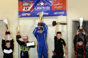 Griffin Kunz won the tie-breaker to become the first USPKS Yamaha Rookie champion (Photo: DavidLeePhoto.com)