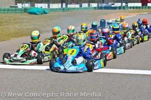 Zach Holden was a fixture at the front of the field in WKA and USPKS competition. (New Concepts Race Media)