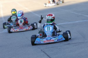 Leonardo Marseglia claimed victory in the TaG Cadet division (Photo: On Track Promotions - otp.ca)