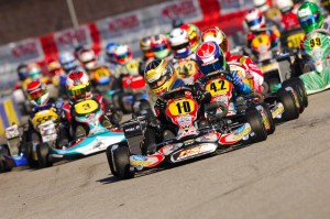 Thomas Preining earned the win in Rotax Junior, along with the first ticket to the 2014 Rotax Grand Finals (Photo: On Track Promotions - otp.ca)