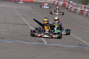 Thomas Preining reigned supreme in the inaugural running of the Rotax Junior division at the SuperNationals, giving PSL/CRG the win in the hotly contested class (PSL Karting)