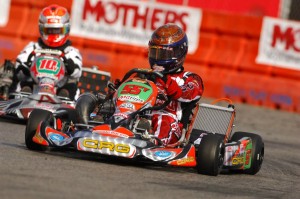 Vegas driver Matt Jaskol landed on the podium in S1, and drove from last to 21st in KZ2 with CRG-USA (Photo: On Track Promotions - otp.ca)