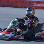 Brian Fisher drove his DR Racing Kart to a third place finish in the S4 class, ending the season second in the SKUSA Pro Tour standings (Photo: DRT Racing)