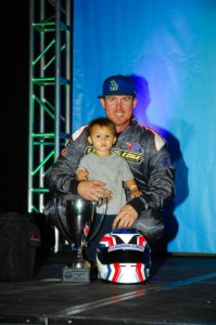 Trevor McAlister and his son enjoyed their second straight podium with Leading Edge Motorsports in S4 (On Track Promotions - otp.ca)