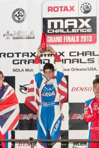 Correa became the first American to win a Rotax world championship (Photo: Ken Johnson - Studio52.us)