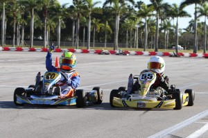 Close finish in Micro Max ended with Arias Deukmedjian taking the win over Reece Gold (Photo: Studio52.us)