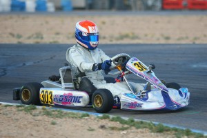 Luke Selliken drove to a top-five finish during his Senior debut weekend at the 2014 Rotax Challenge of the Americas opener (Photo: SeanBuur.com)