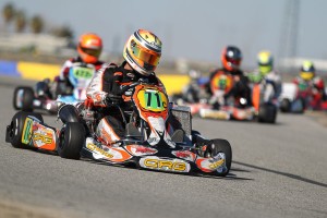 Veteran Darren Elliott made his ProKart Challenge debut, scoring the win in S4 (Photo: dromophotos.com)