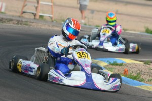 Senior Max champion Phillip Arscott scored his first win, extending his point lead (Photo: SeanBuur.com)