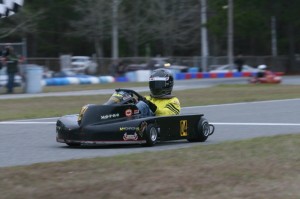 Florida's Corey Towles races his Coyote to the win in Friday's Pro Gas Animal Money Race (Photo: Carl Barnes)