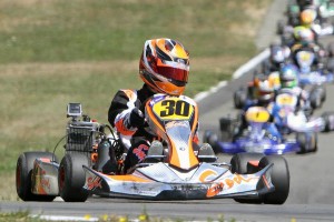 Winner of the Logitech Rotax Max Light final was last year's class winner Mathew Kinsman (Photo: Fast Company/Graham Hughes)