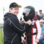 Scott and his son Keidon Fletcher enjoy their Saturday's at the Waterloo Regional Kart Club. Daughter Martie now races as well, and awesome mom Kimm regularly makes it a full Fletcher family outing
(Photo: Dave Franks)