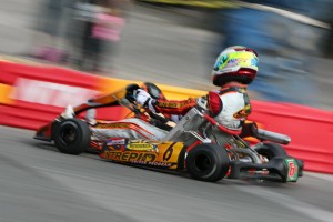 Jake French secured two pole position, turning one into a Prefinal win in Stock Honda Lite (Photo: Shofner Films)
