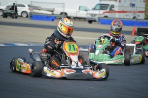 Darren Elliott stalked Willy Musgrave all day, taking the lead over late in the S4 main event (Photo: LAKC.org)