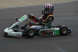 Trey Brown had a terrific weekend at round three of the LAKC. Brown made a clean sweep and won both TaG Cadet and Junior 1 Comer (Photo: LAKC.org)