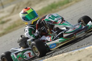 Early favorite in the new Mini Rok Cadet class is Dylan Tavella (Photo: On Track Promotions - otp.ca)