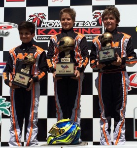 Jeremy Fairbairn continues to impress in both Rok and Rotax competition (Photo: Marcel Fairbairn)