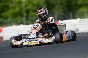 Billy Cleavelin drove to two podium results in the TaG Master category aboard his CRG chassis (Photo: On Track Promotions - otp.ca)