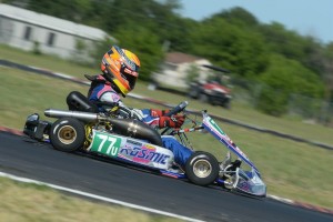 Versteeg drove to a pair of fourth place finishes in his Superkarts! USA Pro Tour S5 debut (Photo: On Track Promotion - otp.ca)