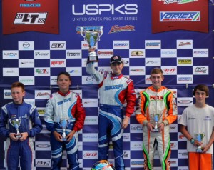 Top Kart drivers found the podium on several occasions in USPKS and WKA competition (Photo: eKartingNew.com)