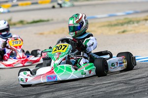 Anthony Gangi Jr. was the driver to beat in the Rotax Junior class all week at the 2014 Cold Stone US Grand Nationals (Photo: Ken Johnson / Studio52.us)