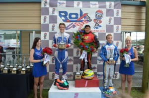 Junior Rok Podium (Photo: RokCupUSA.com)