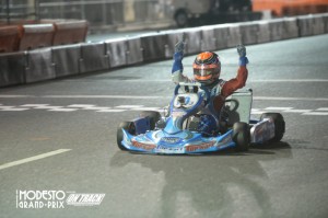 TaG Junior was won by Top Kart USA's David Malukas (Photo: On Track Promotions - otp.ca)