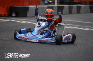 Two wins for David Malukas puts him in the TaG Junior championship hunt (Photo: On Track Promotions - otp.ca)