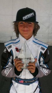 Jetpak Jak is set to join BENIK Kart for the remainder of the 2014 and upcoming 2015 racing season (Photo: Jak Crawford Racing)