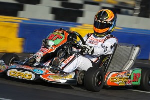 Sabré Cook followed up her Rocky Mountain championship with a runner-up at the California ProKart Challenge event in Lake Elsinore (Photo: dromophotos.com)