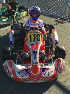 Coulton piloted his Birel machine to the runner-up position in the Mini Max division at the Cold Stone Rotax Pan American Challenge