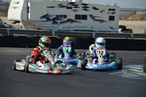 Myles Farhan took his fifth checkered flag of the season in TaG Cadet (Photo: LAKC.org)