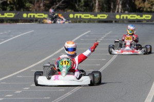 Ashley Rogero won her third straight on-track Pan Am victory, scoring the Senior Max ticket to the Rotax Grand Finals (Photo: Studio52.us)