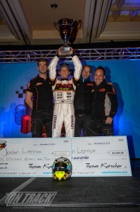 The S1 victory clinched the Pro Tour title for Lennox and the PSL Karting / CRG operation (Photo: On Track Promotions - otp.ca)