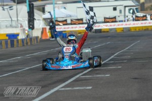 Italian Marco Maestranzi bounced back from adversity to power his way to the TaG Senior victory (Photo: On Track Promotions - otp.ca)