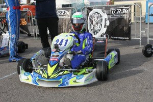 Braden Eves become the first driver to enter the CompKart into SuperNationals competition (Photo: EKN)