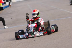 Senior Yurik Carvalho drove to a victory and title in TaG Junior last year with Italian Motors USA (Photo: On Track Promotions - otp.ca)