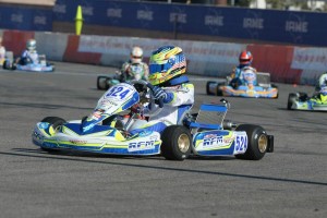 Logan Sargeant is perfect through three days of competition in TaG Junior (Photo: On Track Promotions - otp.ca)