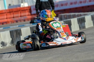 Pro Tour point leader Trenton Estep added 10 more points to his lead in S5, claiming the pole position (Photo: On Track Promotions - otp.ca)