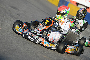Fritz Leesmann posted two top-ten results at SuperNationals XVIII, fifth in S1 and tenth in KZ2 (Photo: On Track Promotions - otp.ca)